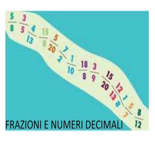Frazioni e numeri decimali