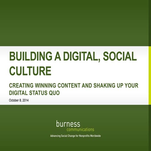 Creating a Digital New Normal with Social, Design, Blogs, Online Events and More