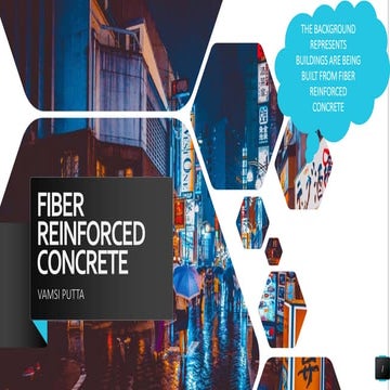 Fiber reinforced concrete