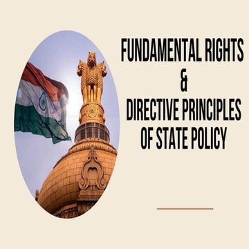 Comprehensive Overview of Fundamental Rights and Directive Principles ...
