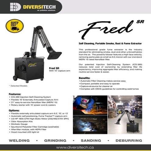 Fred SR - Product Sheet