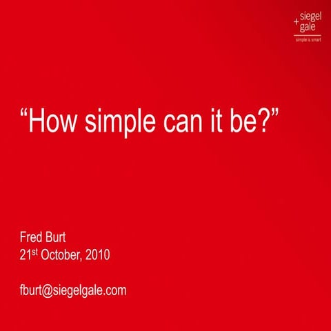 Communicate magazine - Fred Burt