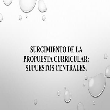 Freddy averos surgimiento de la propuesta curricular