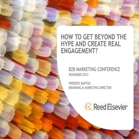 'Content and customer-centricity - how to get beyond the hype and create real...