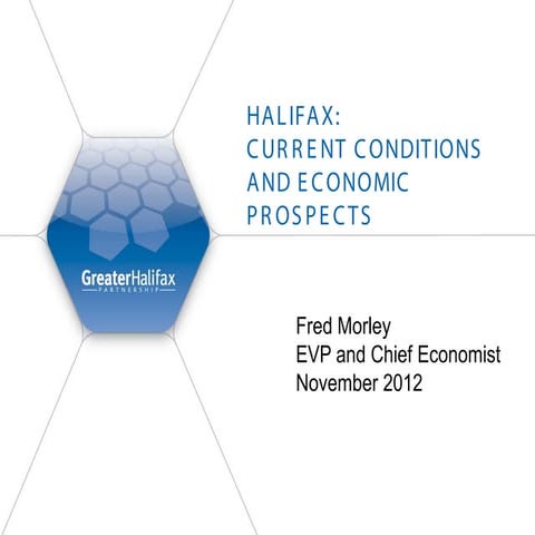 Fred Morley, Greater Halifax Partnership presentation