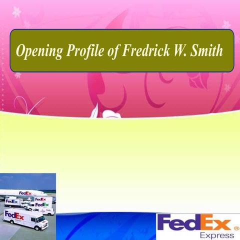 Fredrick w. smith