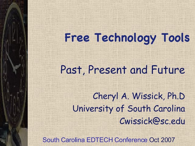 Free Educational Technology Tools