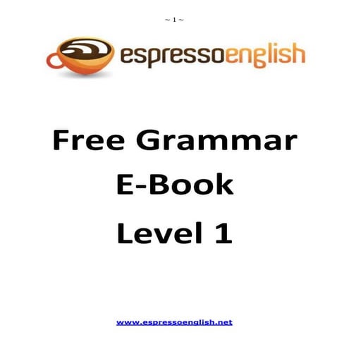 Free english-grammar-book-level-1