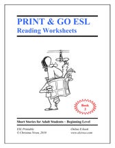 ESL worksheets Book 3 - Short Stories for Adult Students | PDF