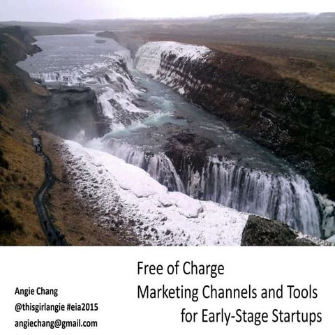 Free of Charge Marketing Channels and Tools