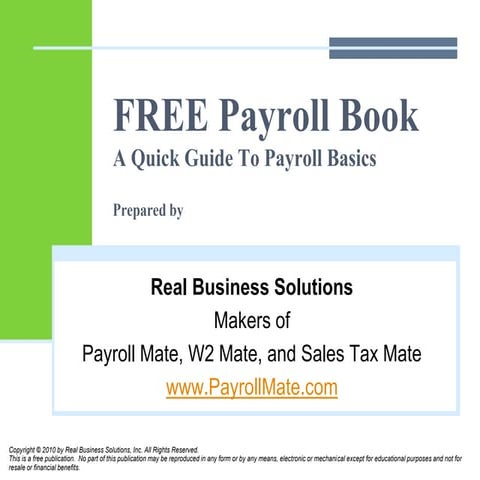 Payroll BookFree payroll-book