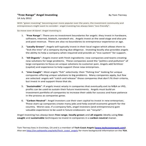 Free range-angel-investing | PDF