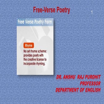 Free-Verse Poetry  ANSHU.pptx