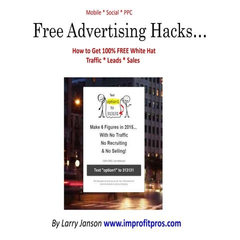 Free Advertising Hacks