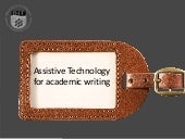 Free assistive technology for academic writing  v5