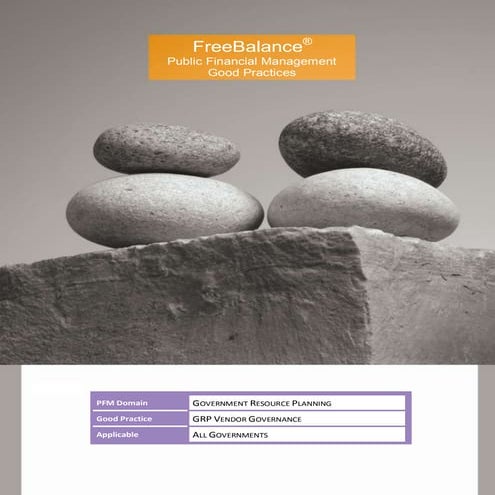 GRP & IT Vendor Governance in Government