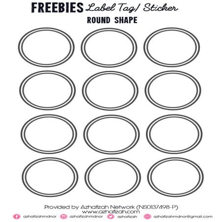 Freebies label sticker3 | PDF