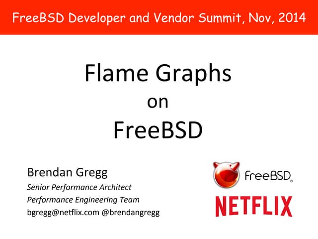 FreeBSD 2014 Flame Graphs