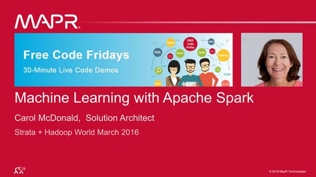 Apache Spark Machine Learning Decision Trees