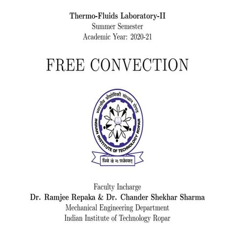 Free Convection Demonstration