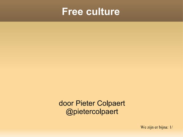 Free culture