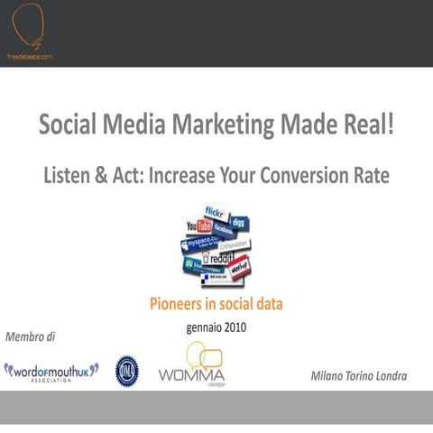 Freedatalabs.Com   Social Media Marketing Made Real   Gen 2010   Ita   Con Casi