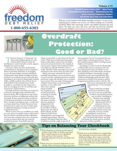 freedom debt relief dashboard app
