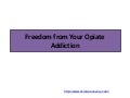 Freedom from Your Opiate Addiction 