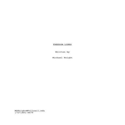 The Cruel War script | DOCX