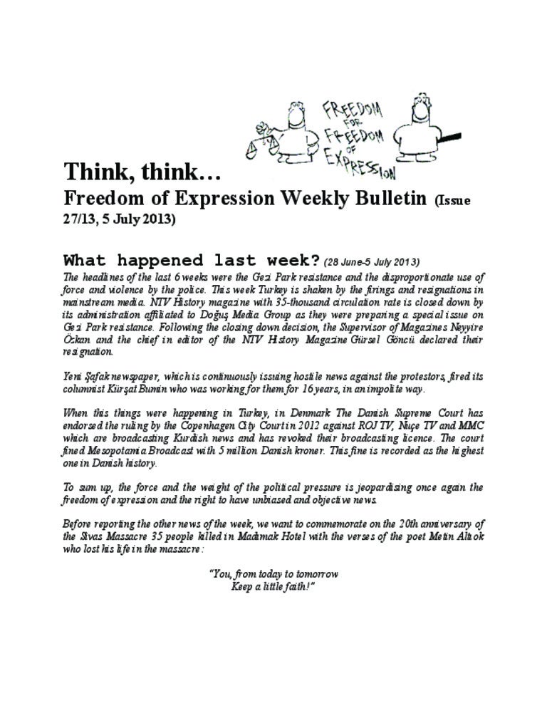 Freedom of speech in media essay image