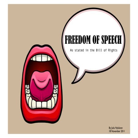 Freedom of speech