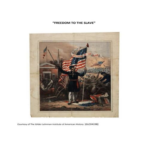 Freedom To The Slave