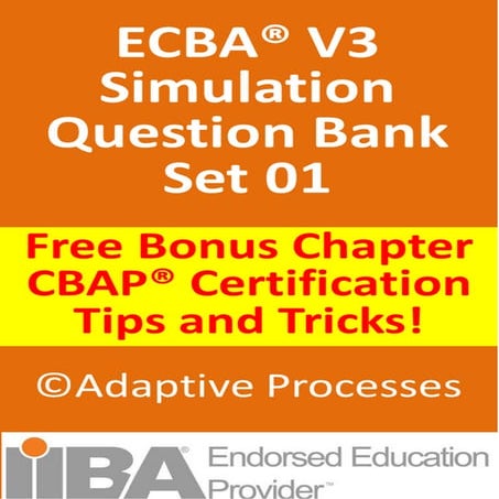 Free ECBA V3 question bank