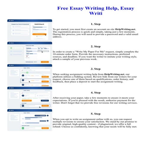 Free Essay Writing Help, Essay Writi