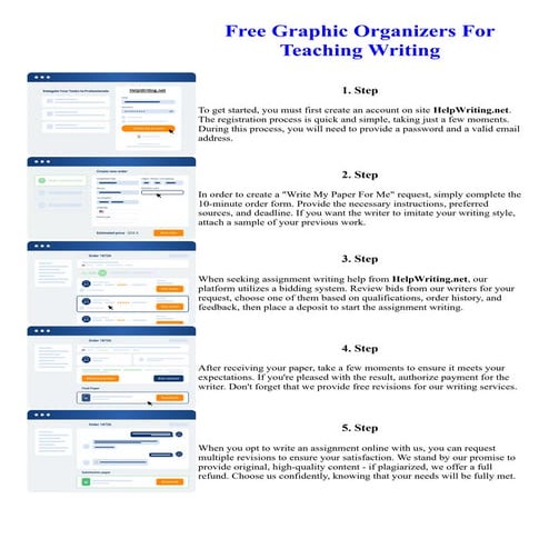Free Graphic Organizers For Teaching Writing