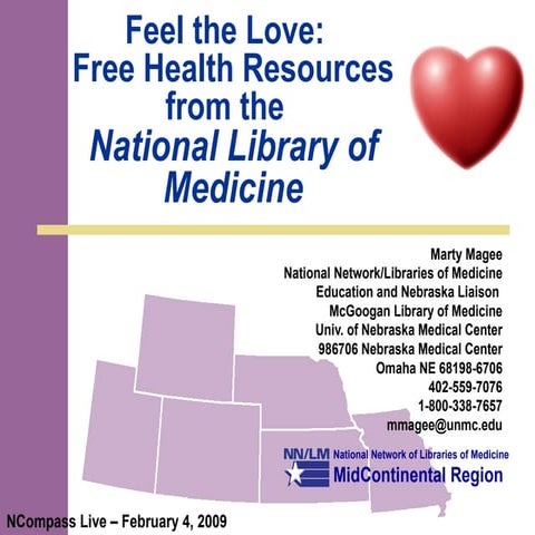 NCompass Live: Feel the Love - Free Health Resources from the National Librar...