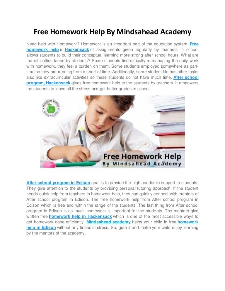 Academy homework help