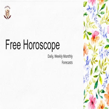 Free Horoscope Daily, Weekly & Monthly Forecasts
