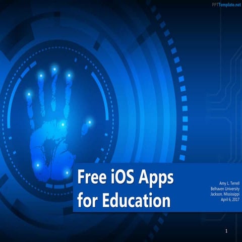 Free iOS apps for education