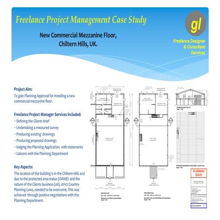 Freelance project management commercial - Case Study