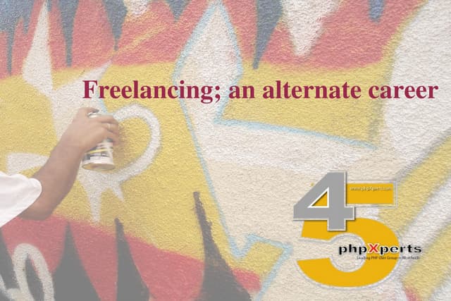 Freelancing; an alternate career