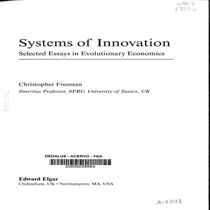 Freeman.2008.system.of.innovation.ch.6.innovation.systems. | PDF