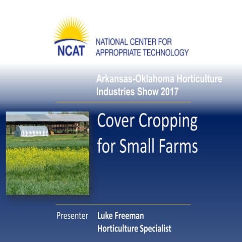 Cover Cropping for Small Farms