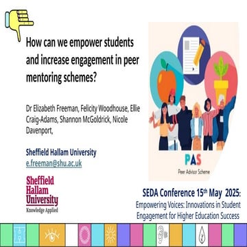 How can we empower students and increase engagement in peer mentoring schemes...
