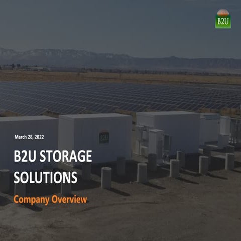 DEPLOYING NORTH AMERICA’S LARGEST 2ND LIFE BATTERY STORAGE PROJECT