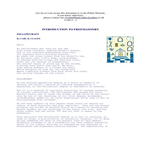 Freemasonry 013 chaplain's prayers | PDF