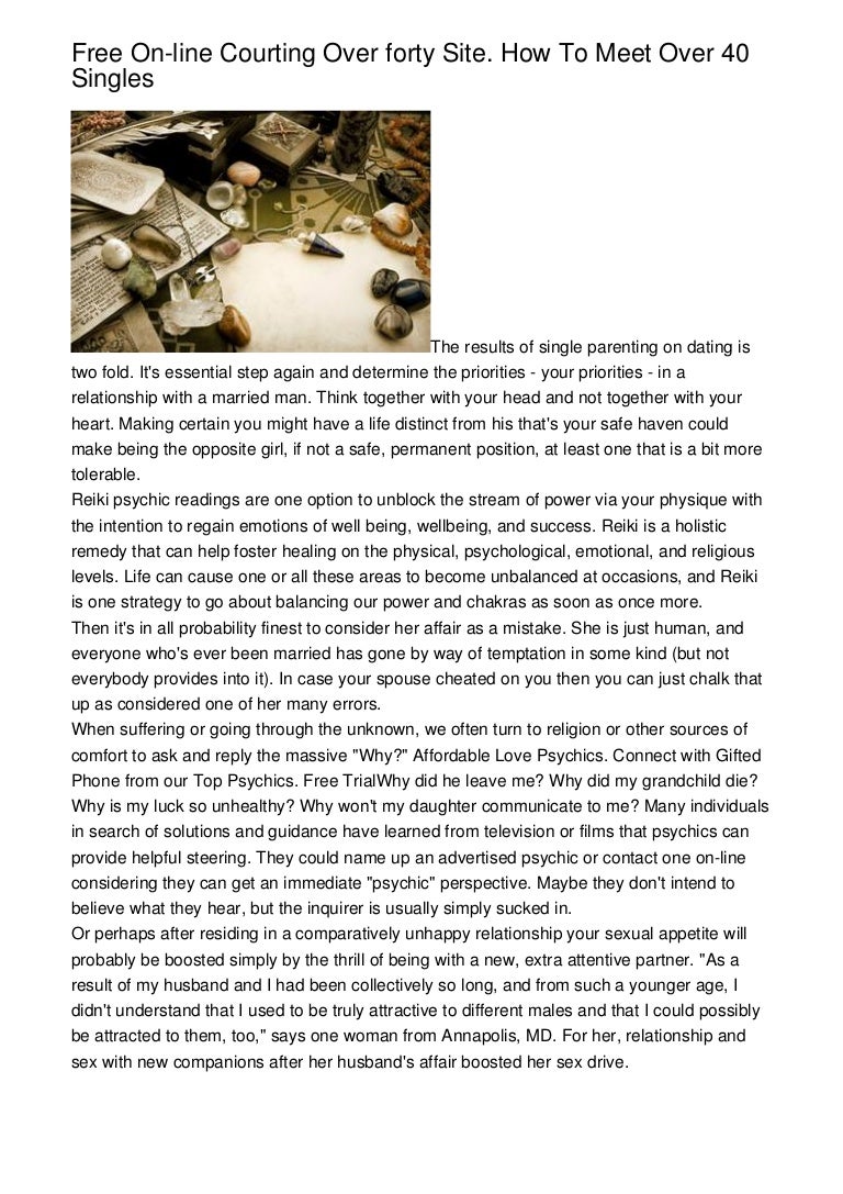 Meet Over 40 Singles