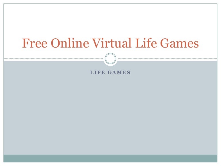 Free Online Virtual Life Games
