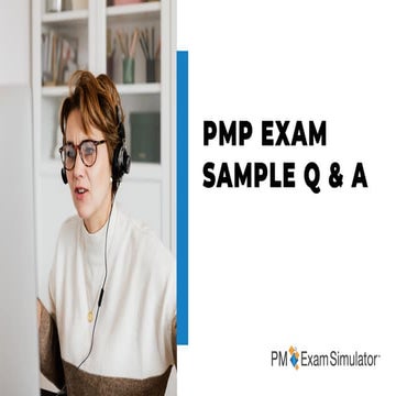 Free PMP Exam Sample of the Week | PDF