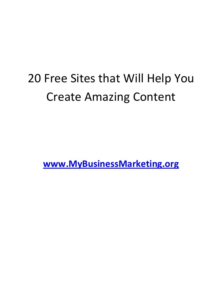 free presentation creation sites